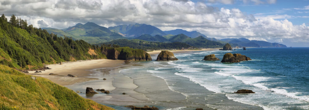 Cannon Beach In Oregon