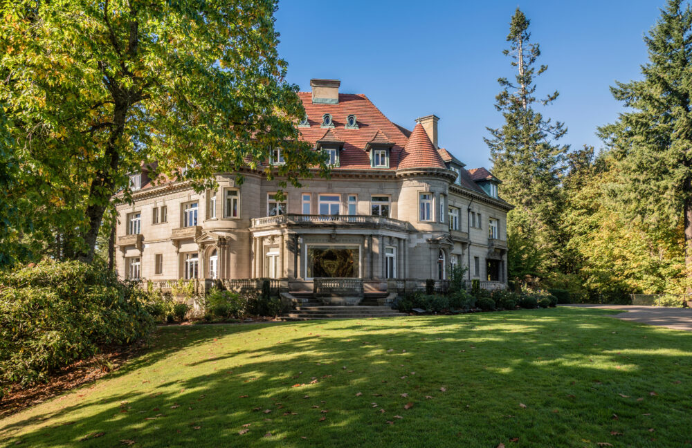 Pittock Mansion Portland Oregon.